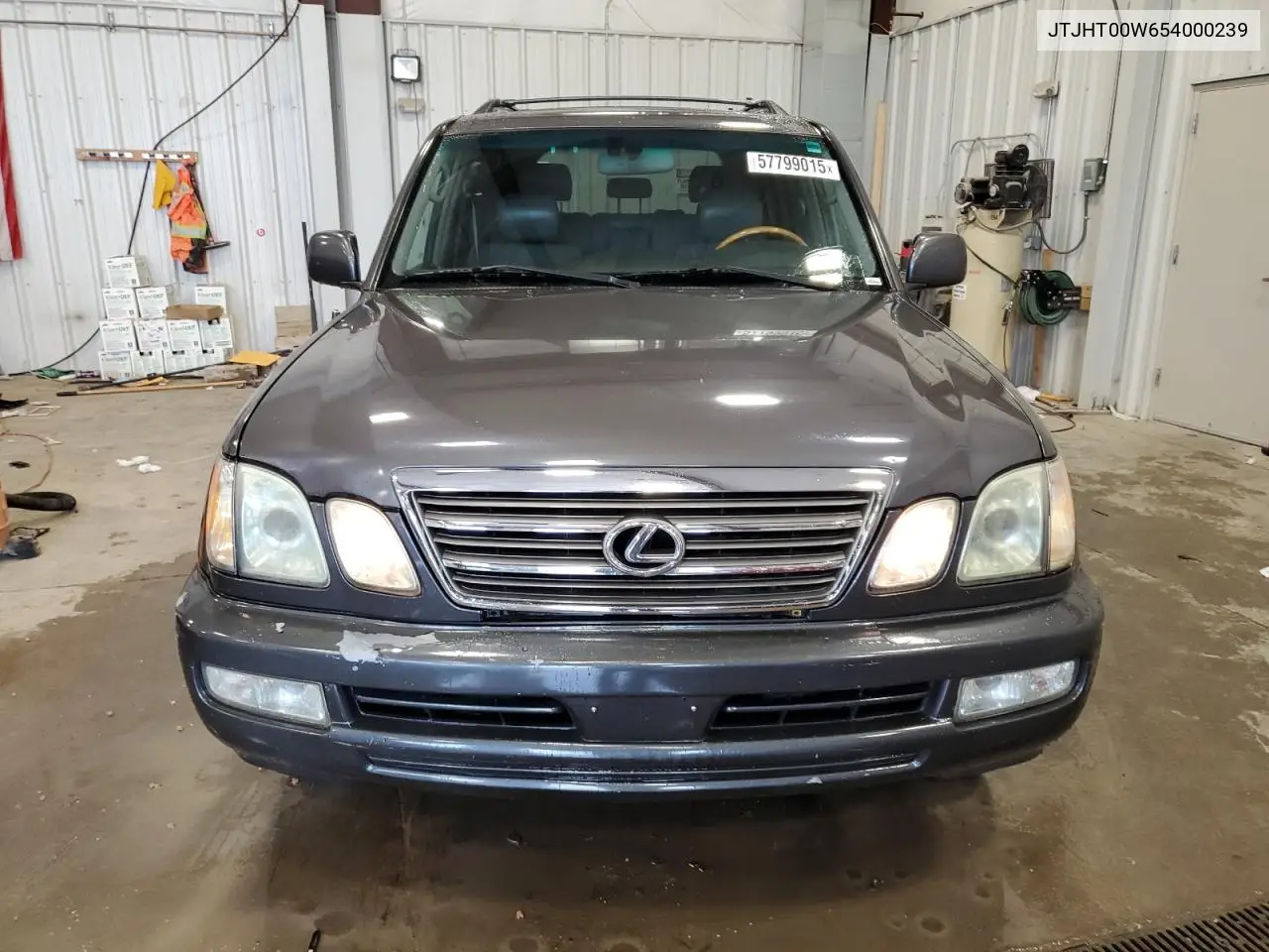 2005 Lexus Lx 470 VIN: JTJHT00W654000239 Lot: 57799015