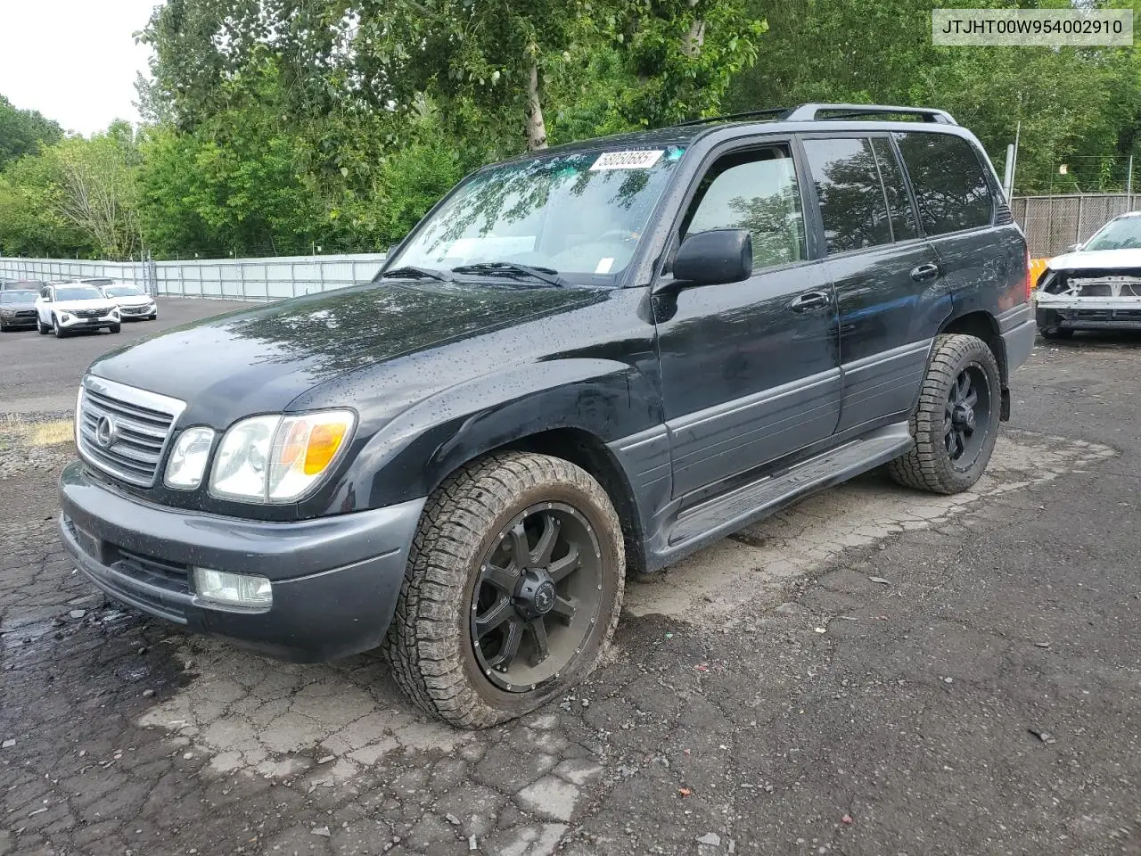 2005 Lexus Lx 470 VIN: JTJHT00W954002910 Lot: 60494035