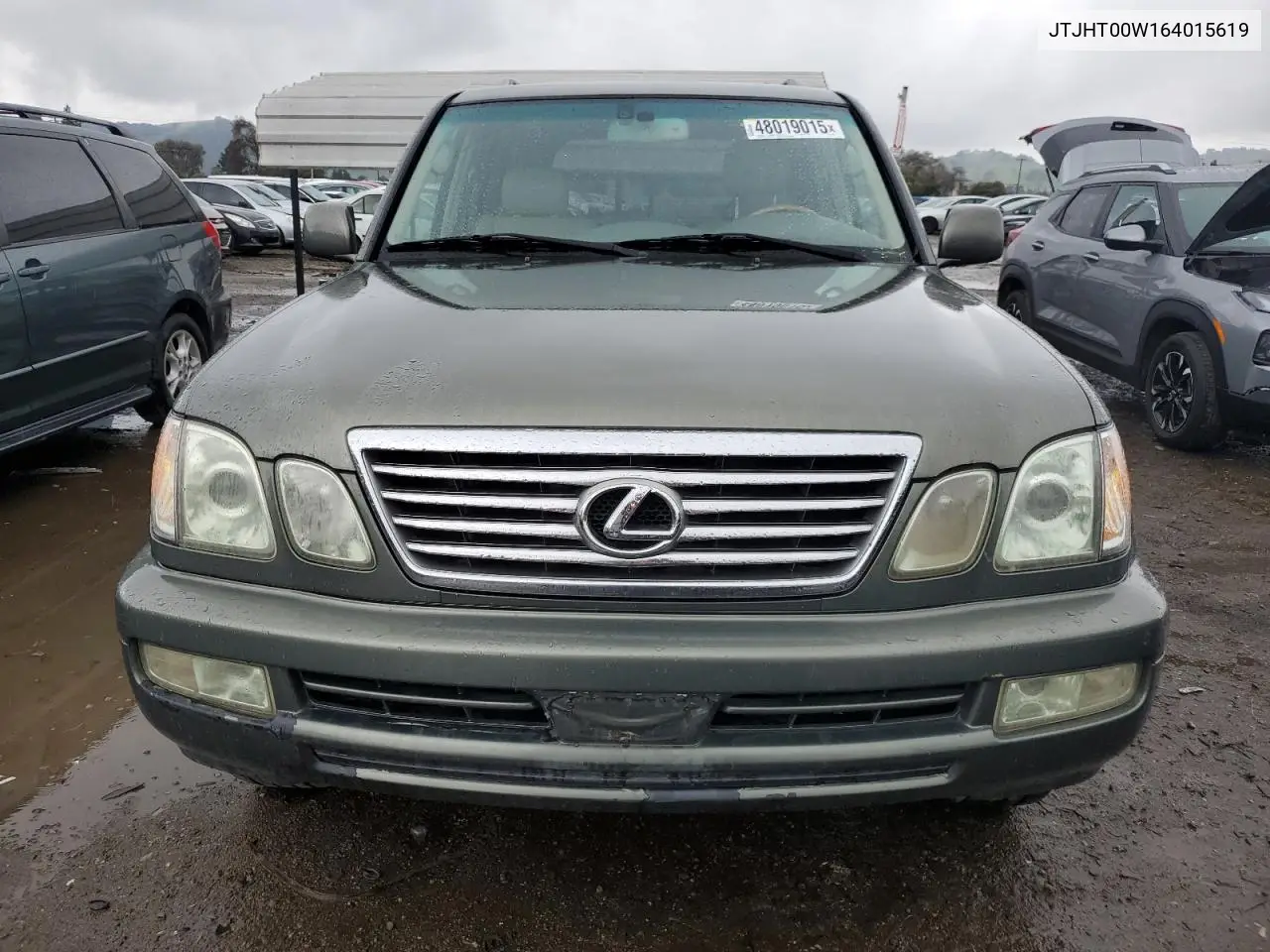 2006 Lexus Lx 470 VIN: JTJHT00W164015619 Lot: 48019015
