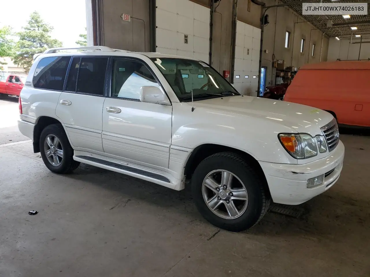 2007 Lexus Lx 470 VIN: JTJHT00WX74026183 Lot: 61056735