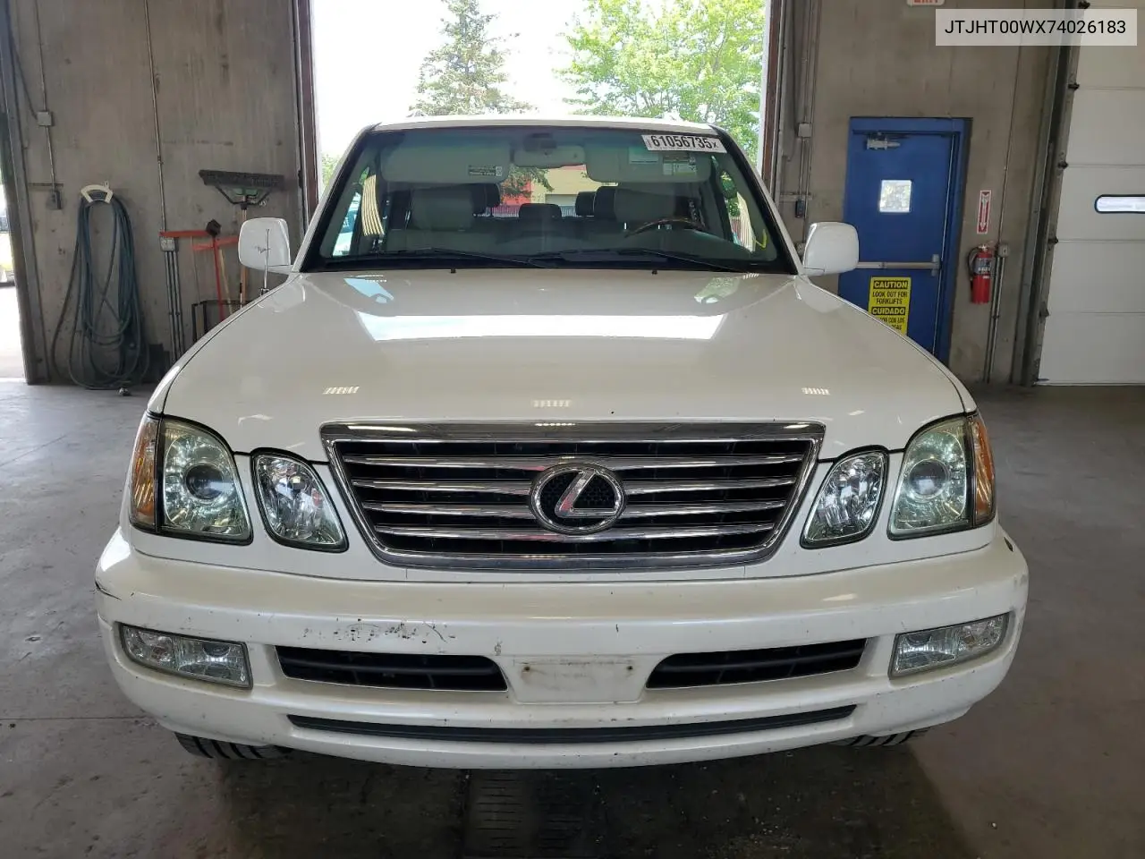 2007 Lexus Lx 470 VIN: JTJHT00WX74026183 Lot: 61056735