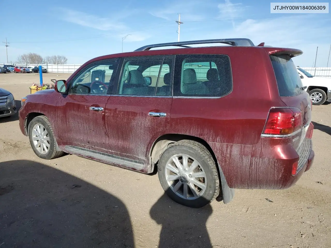 2008 Lexus Lx 570 VIN: JTJHY00W184006309 Lot: 48799355