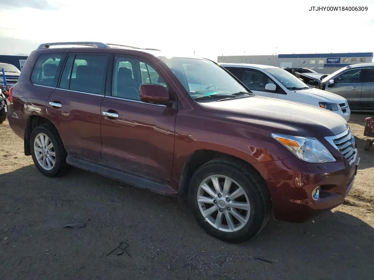 2008 Lexus Lx 570 VIN: JTJHY00W184006309 Lot: 48799355