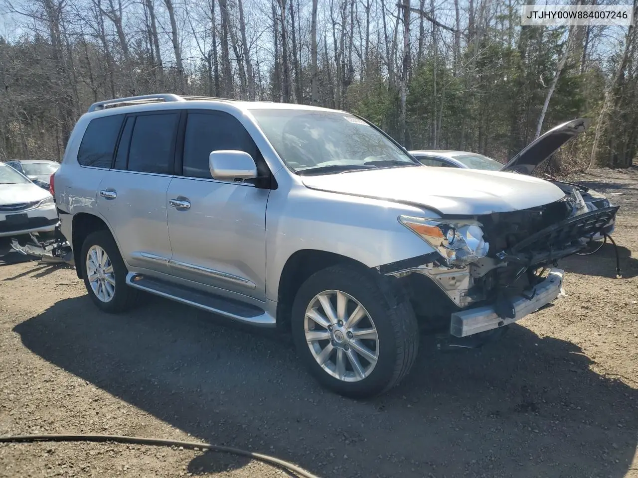 2008 Lexus Lx 570 VIN: JTJHY00W884007246 Lot: 52941255