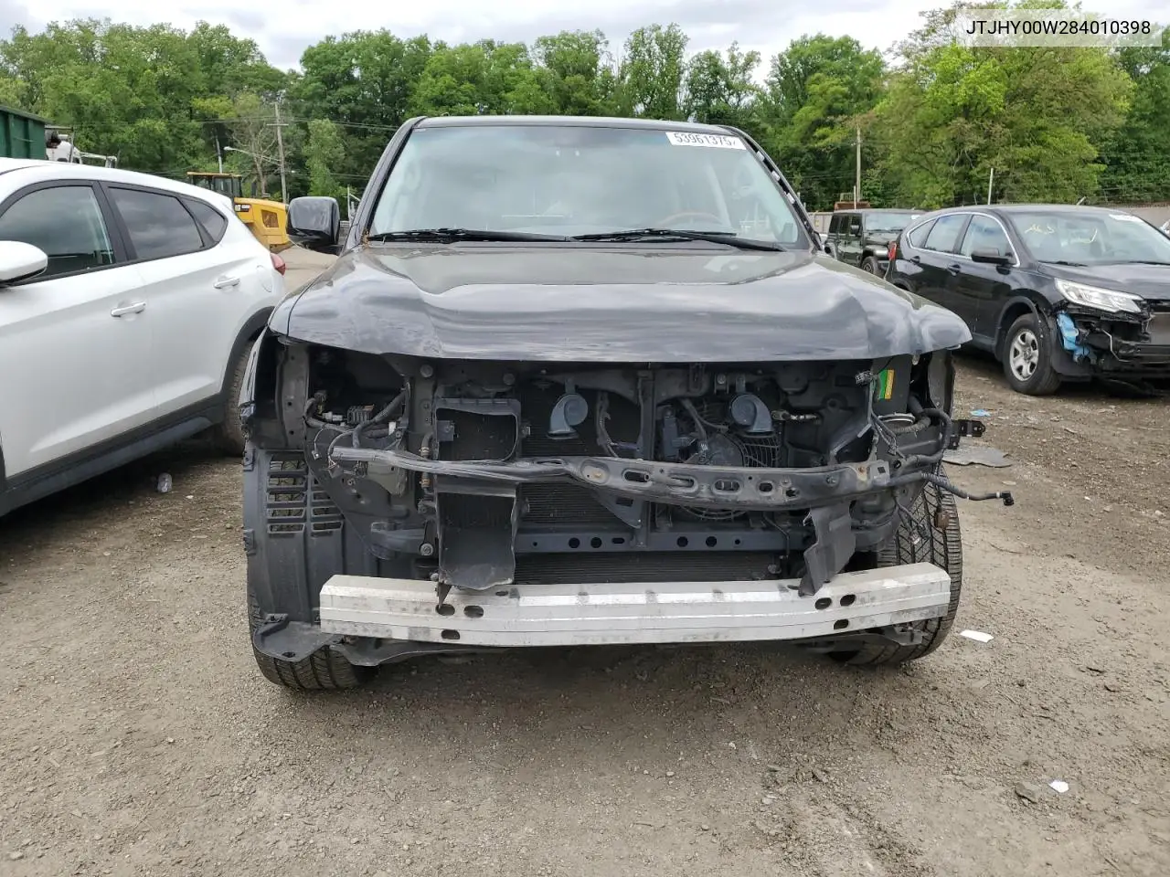2008 Lexus Lx 570 VIN: JTJHY00W284010398 Lot: 53961375