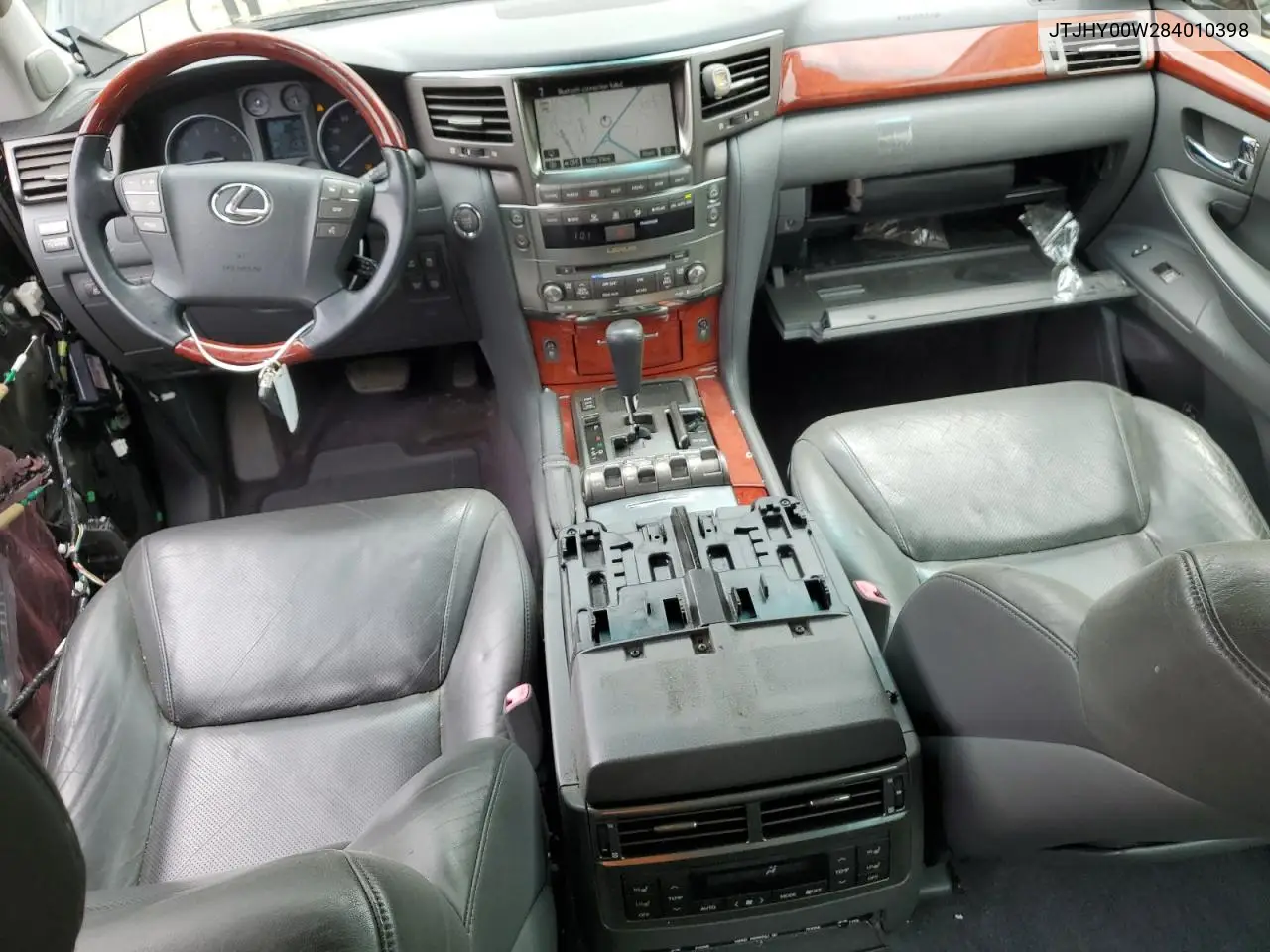 2008 Lexus Lx 570 VIN: JTJHY00W284010398 Lot: 53961375