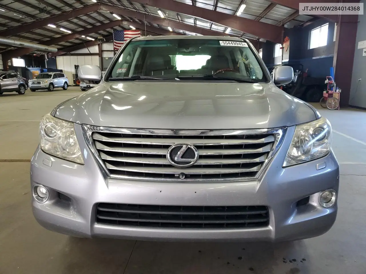 2008 Lexus Lx 570 VIN: JTJHY00W284014368 Lot: 55449945