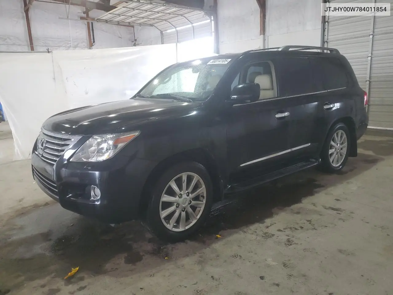 2008 Lexus Lx 570 VIN: JTJHY00W784011854 Lot: 58014105