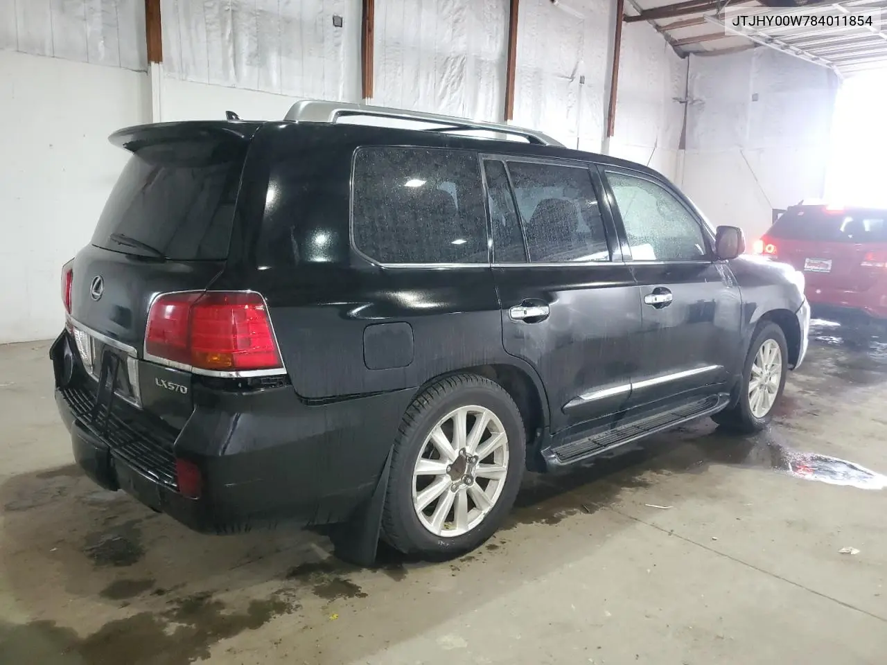 2008 Lexus Lx 570 VIN: JTJHY00W784011854 Lot: 58014105