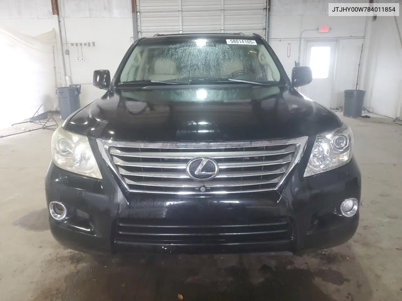 2008 Lexus Lx 570 VIN: JTJHY00W784011854 Lot: 58014105