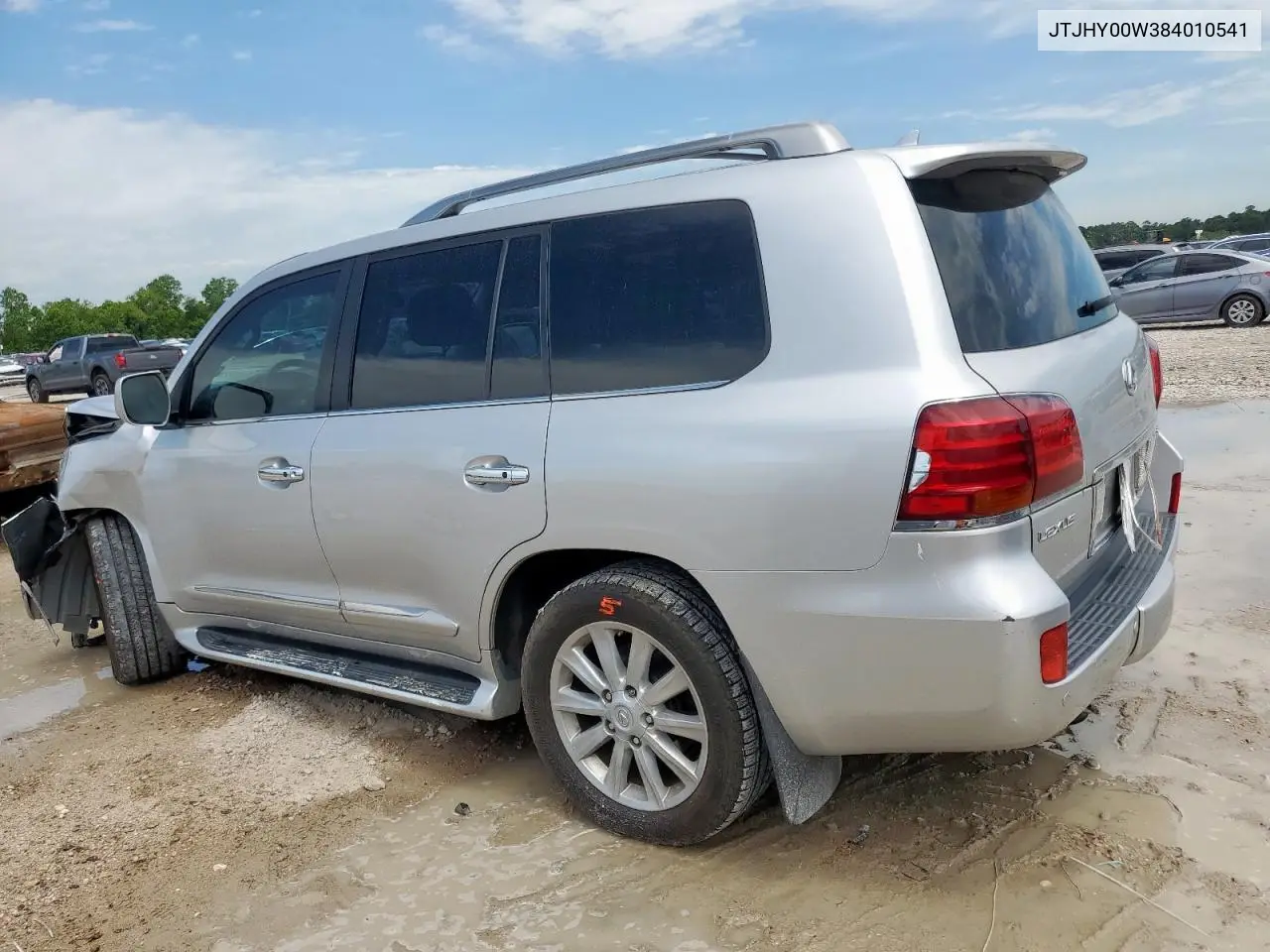 2008 Lexus Lx 570 VIN: JTJHY00W384010541 Lot: 59668605