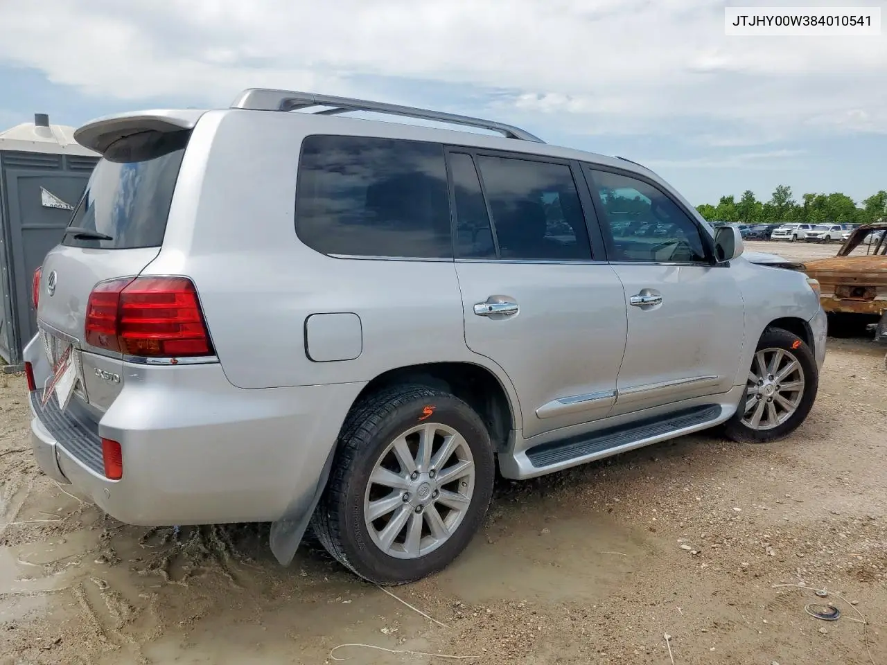 2008 Lexus Lx 570 VIN: JTJHY00W384010541 Lot: 59668605