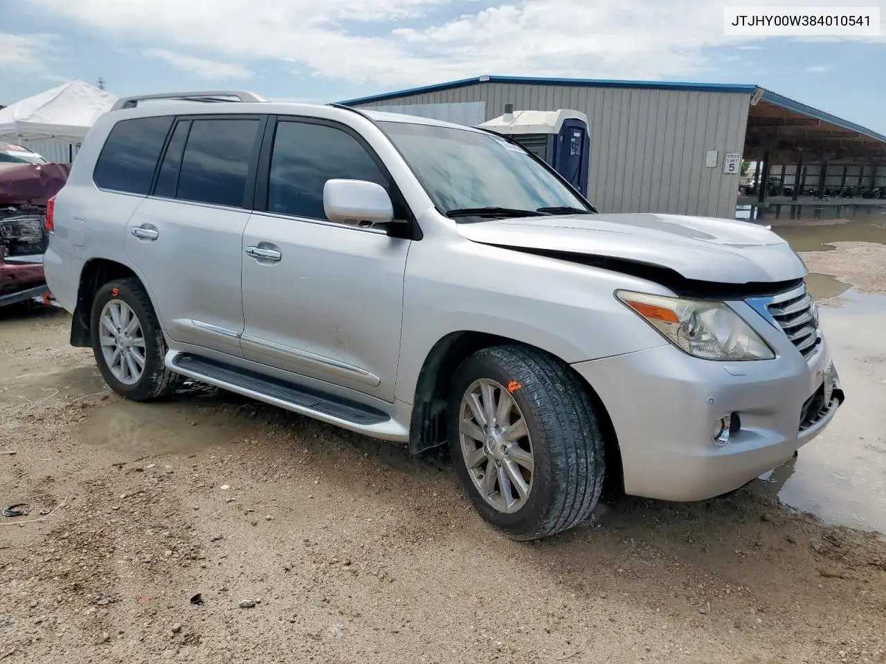 2008 Lexus Lx 570 VIN: JTJHY00W384010541 Lot: 59668605