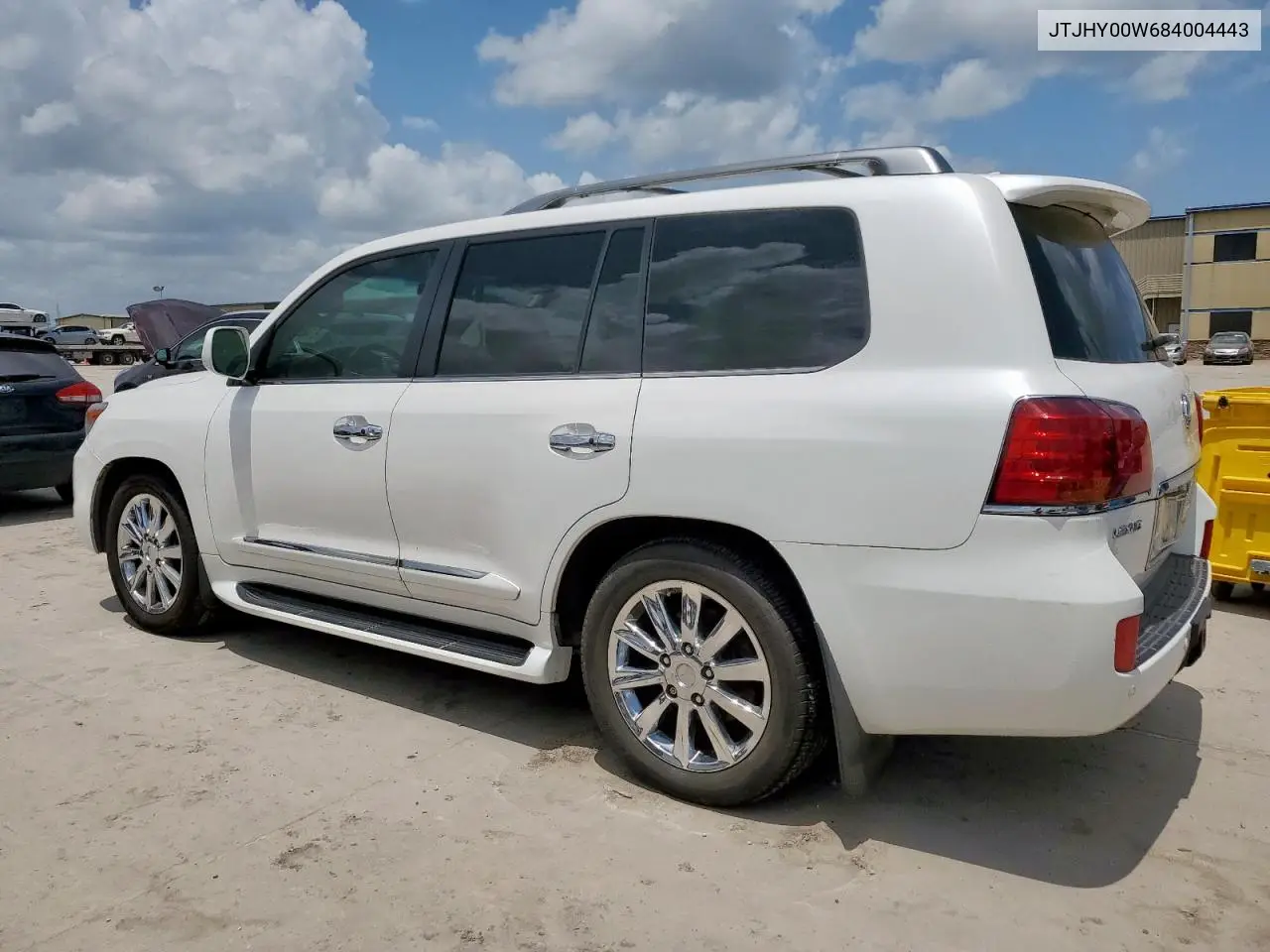 2008 Lexus Lx 570 VIN: JTJHY00W684004443 Lot: 61489395