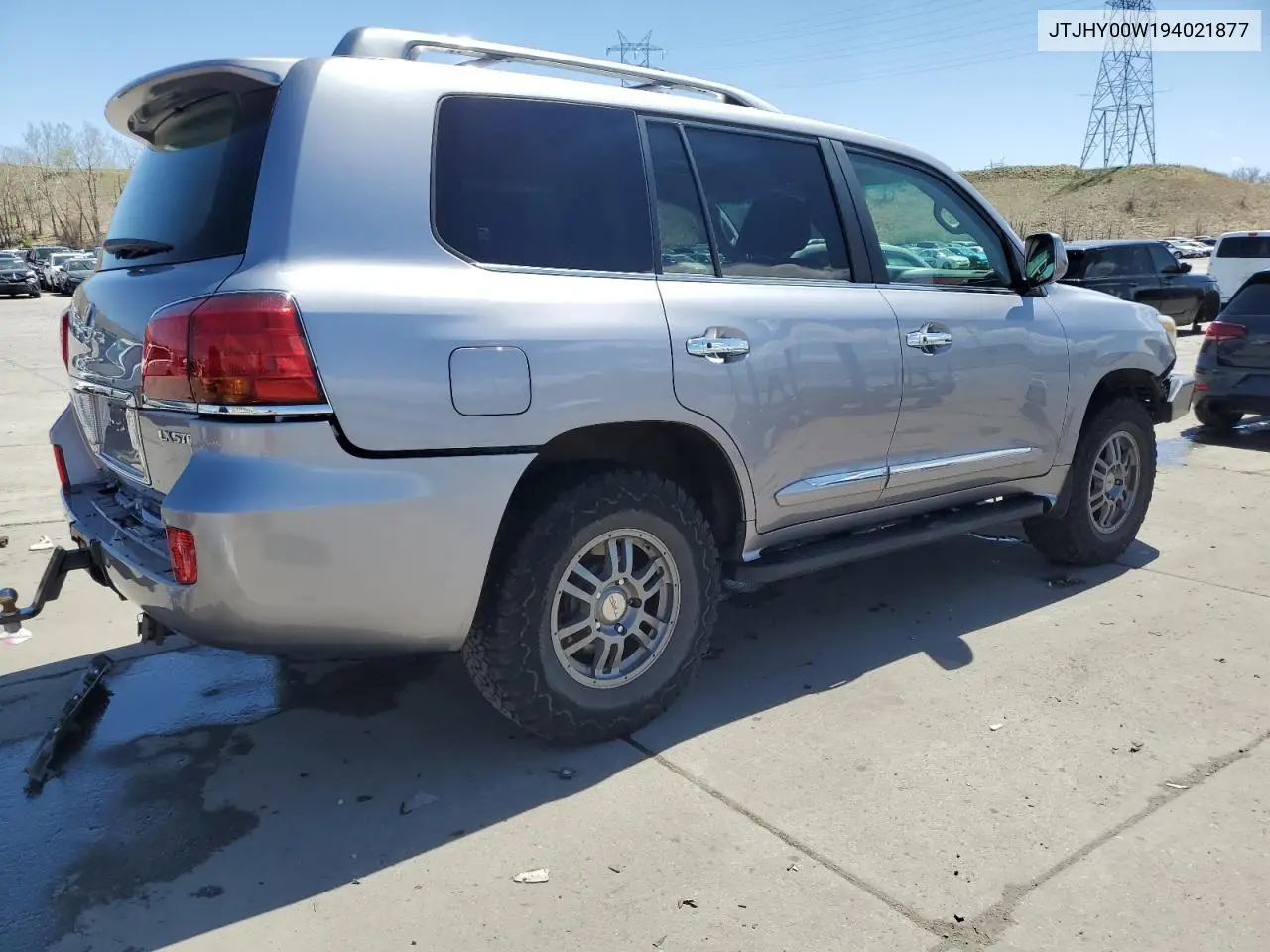 2009 Lexus Lx 570 VIN: JTJHY00W194021877 Lot: 52097965