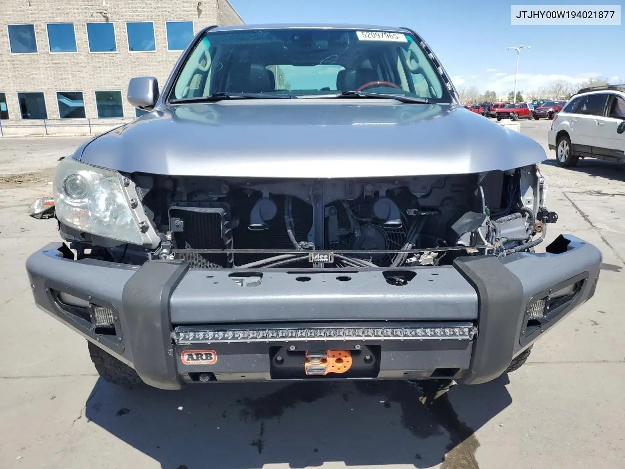 2009 Lexus Lx 570 VIN: JTJHY00W194021877 Lot: 52097965