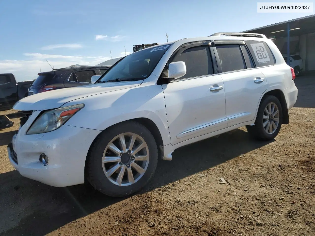 2009 Lexus Lx 570 VIN: JTJHY00W094022437 Lot: 53474515