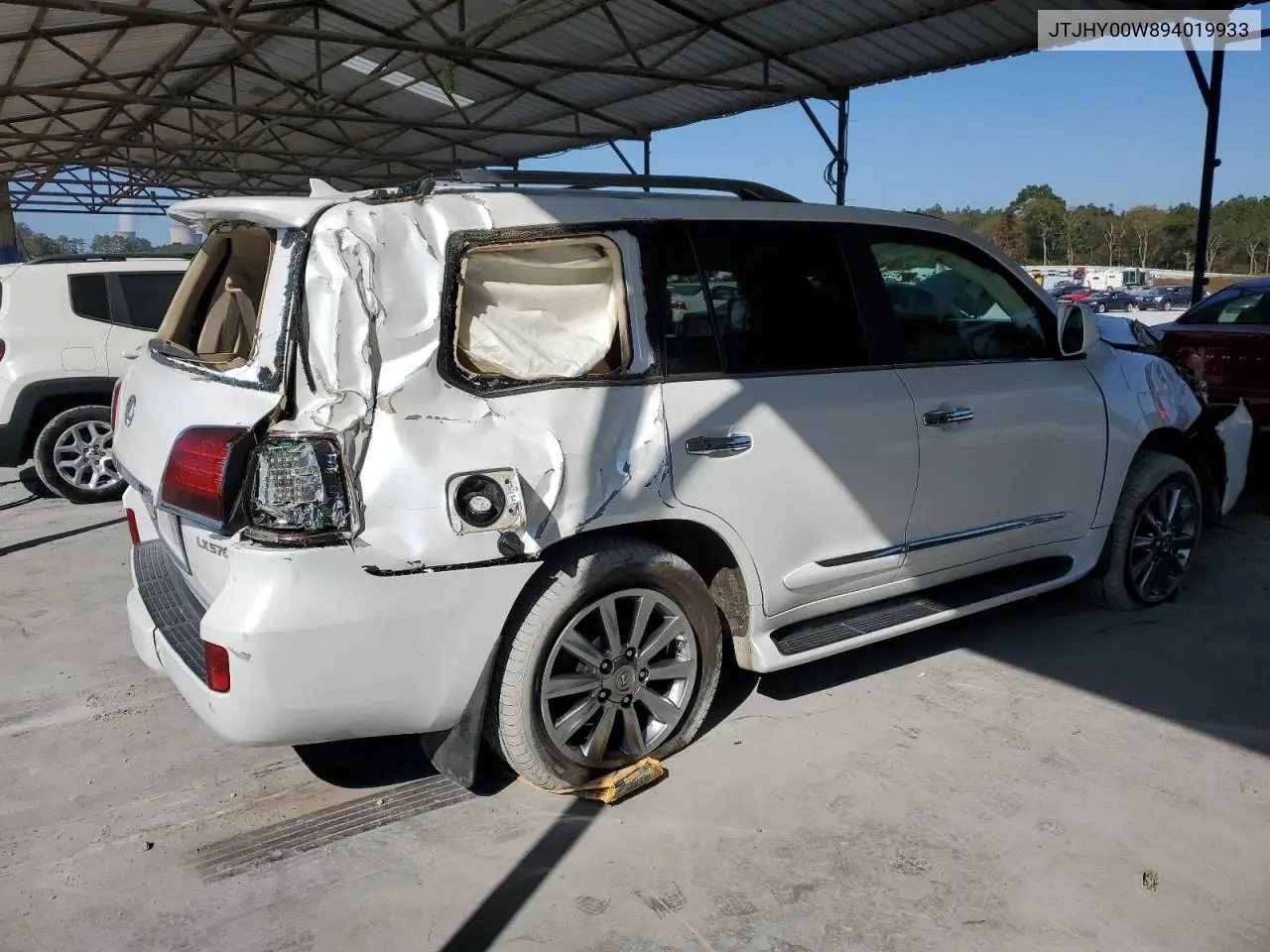2009 Lexus Lx 570 VIN: JTJHY00W894019933 Lot: 77203574