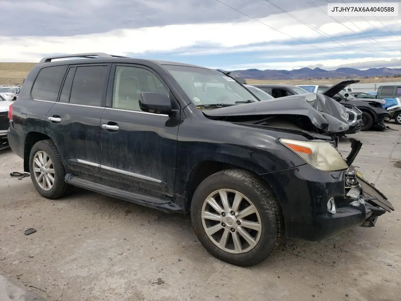2010 Lexus Lx 570 VIN: JTJHY7AX6A4040588 Lot: 49850395