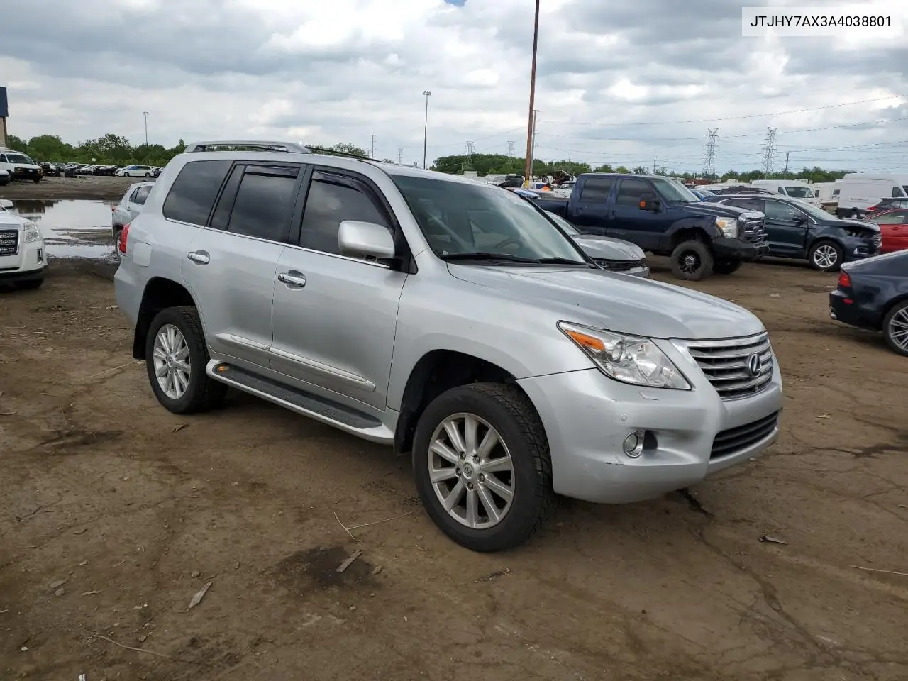 2010 Lexus Lx 570 VIN: JTJHY7AX3A4038801 Lot: 57990635