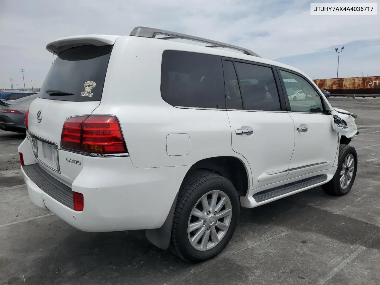2010 Lexus Lx 570 VIN: JTJHY7AX4A4036717 Lot: 58595595