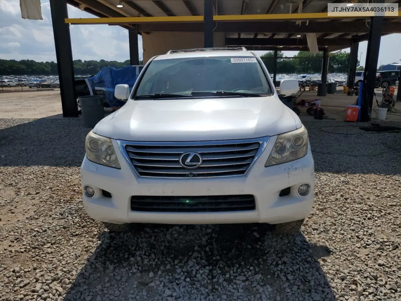 2010 Lexus Lx 570 VIN: JTJHY7AX5A4036113 Lot: 59607185