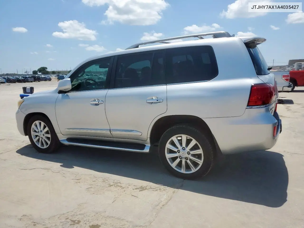 2010 Lexus Lx 570 VIN: JTJHY7AX1A4035427 Lot: 61180645