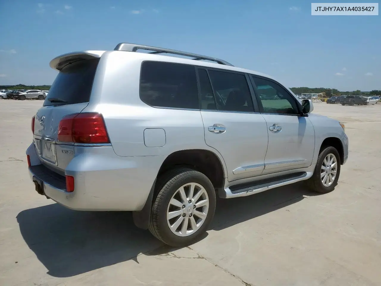 2010 Lexus Lx 570 VIN: JTJHY7AX1A4035427 Lot: 61180645