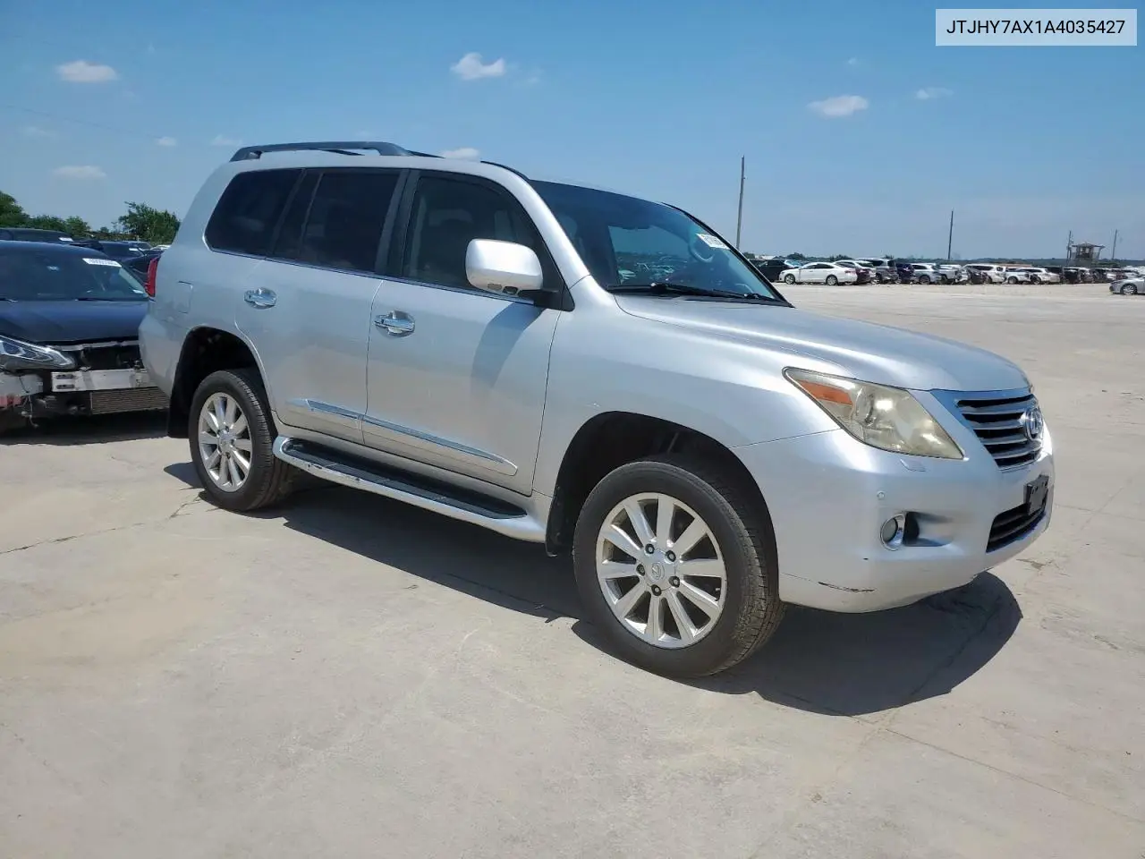 2010 Lexus Lx 570 VIN: JTJHY7AX1A4035427 Lot: 61180645
