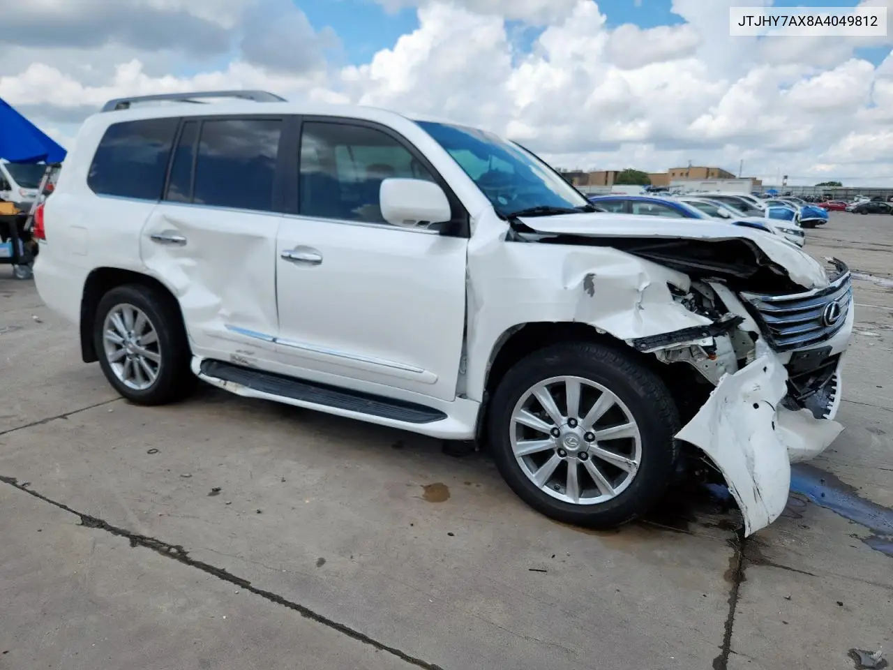 2010 Lexus Lx 570 VIN: JTJHY7AX8A4049812 Lot: 62367225