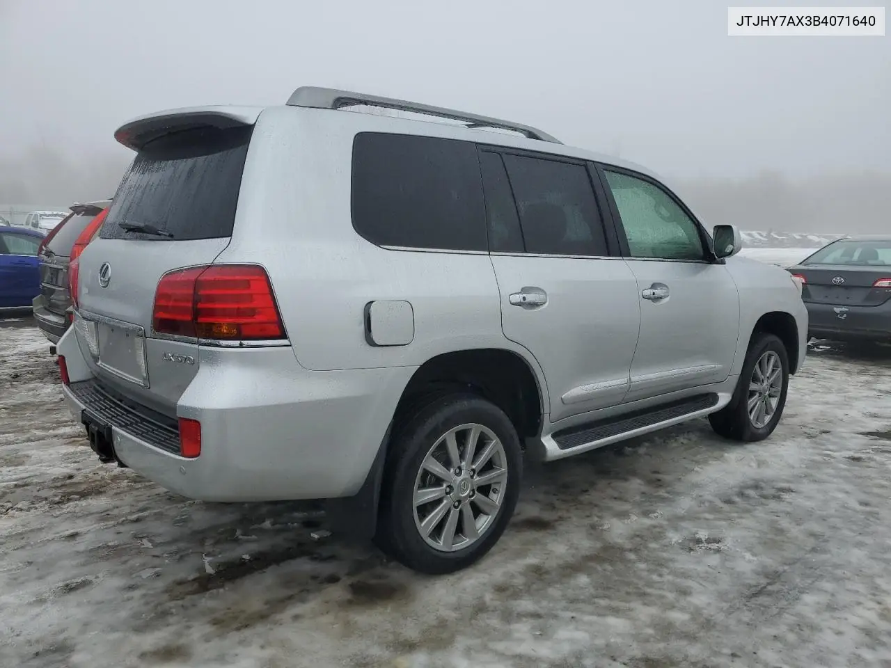 2011 Lexus Lx 570 VIN: JTJHY7AX3B4071640 Lot: 45278535