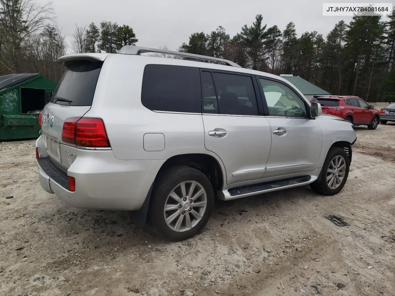 2011 Lexus Lx 570 VIN: JTJHY7AX7B4081684 Lot: 47890865