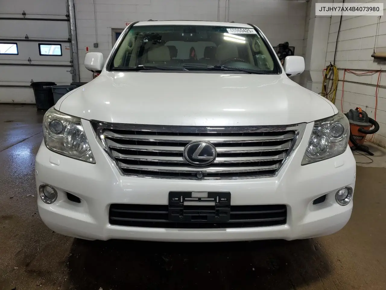 2011 Lexus Lx 570 VIN: JTJHY7AX4B4073980 Lot: 48960425