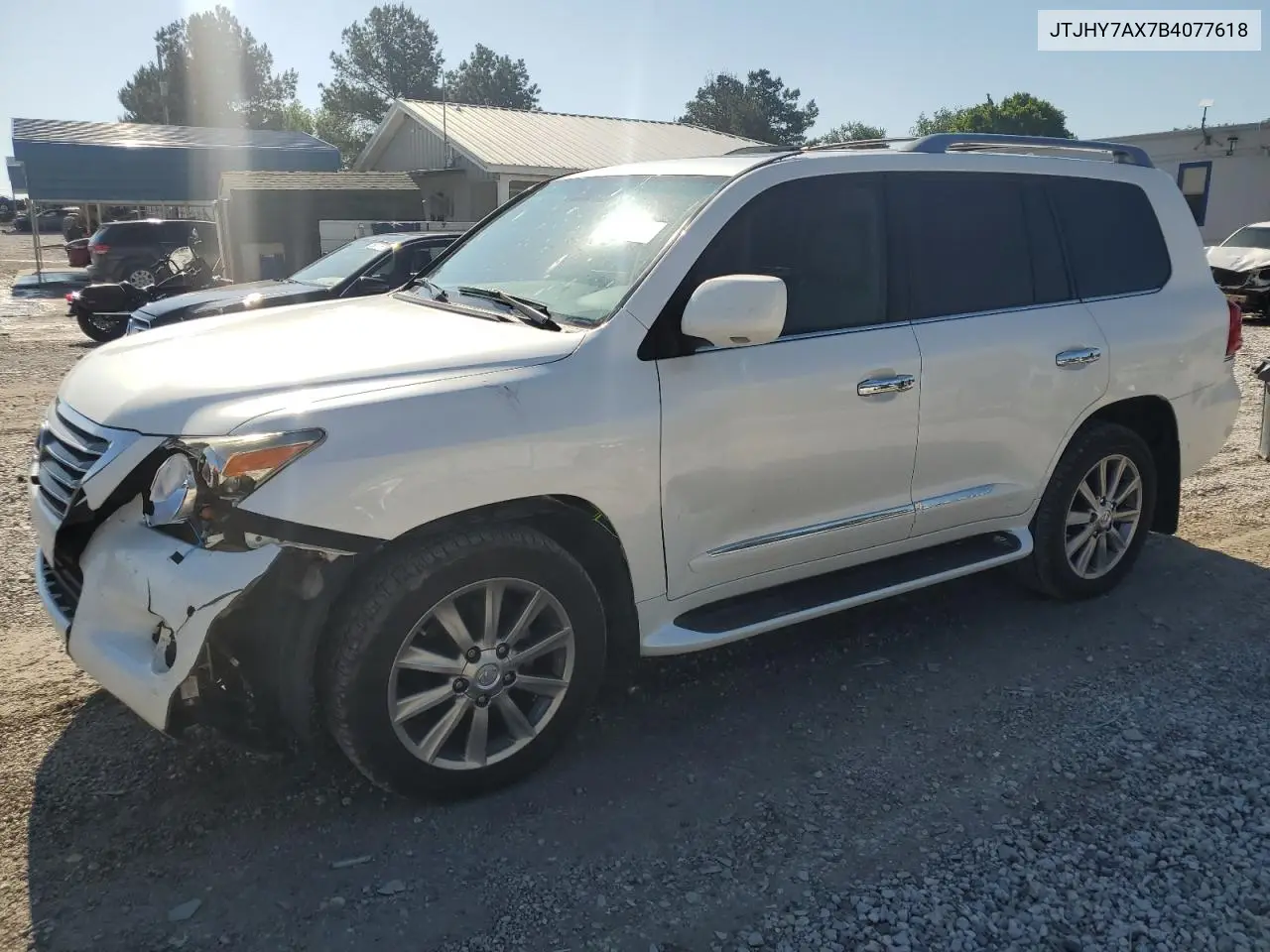 2011 Lexus Lx 570 VIN: JTJHY7AX7B4077618 Lot: 55992375