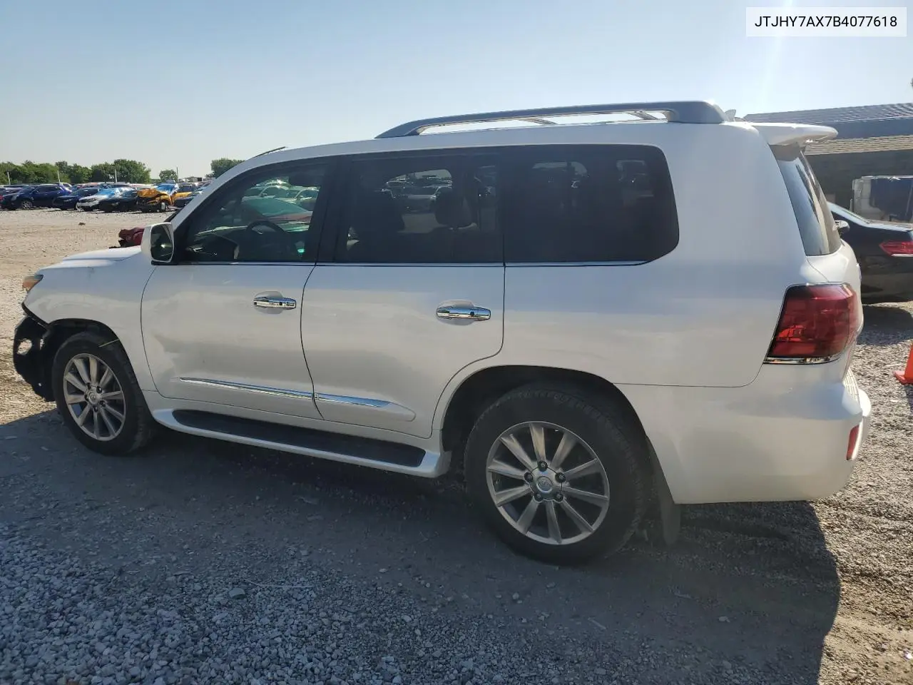 2011 Lexus Lx 570 VIN: JTJHY7AX7B4077618 Lot: 55992375