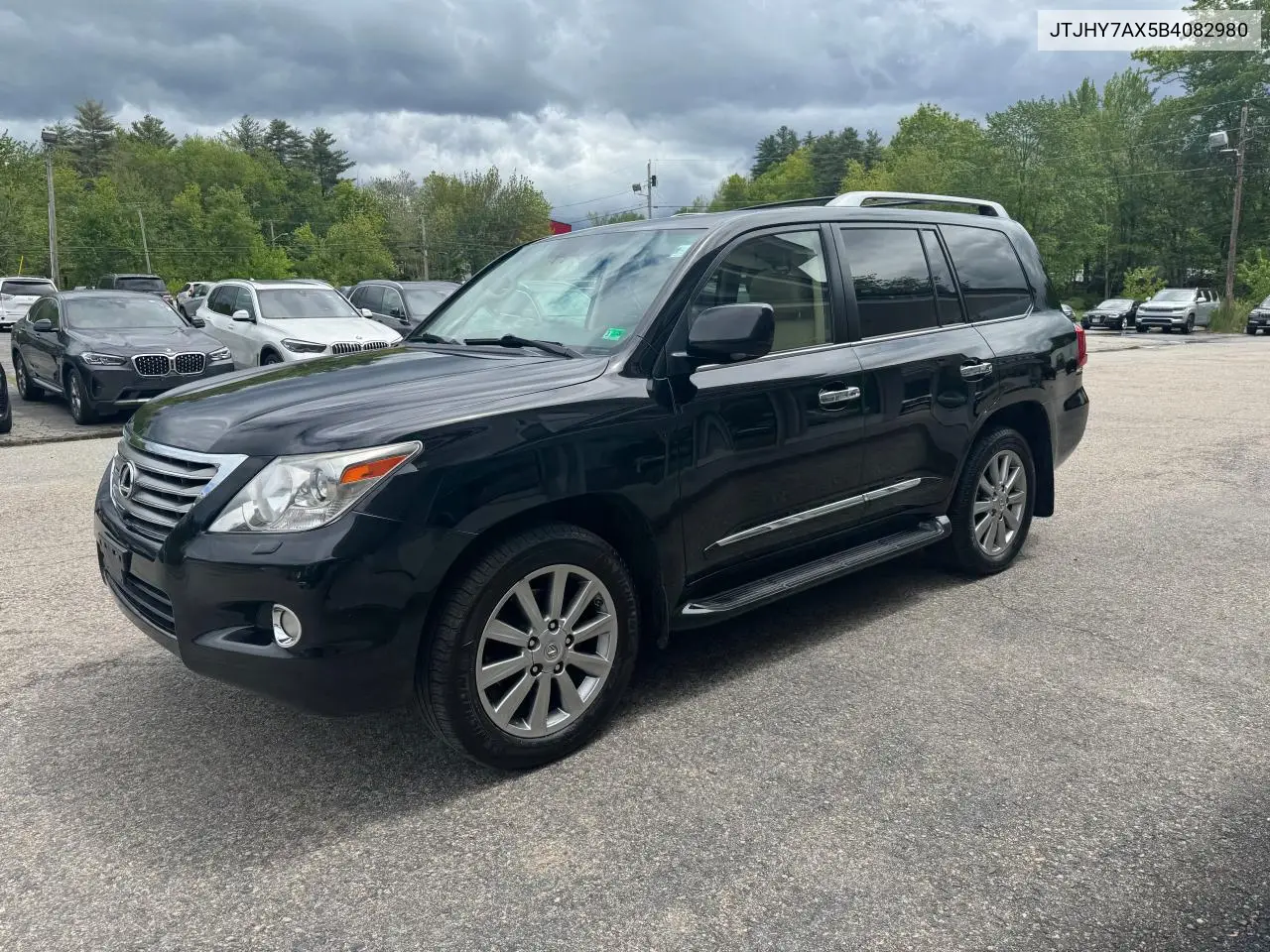 2011 Lexus Lx 570 VIN: JTJHY7AX5B4082980 Lot: 58658775