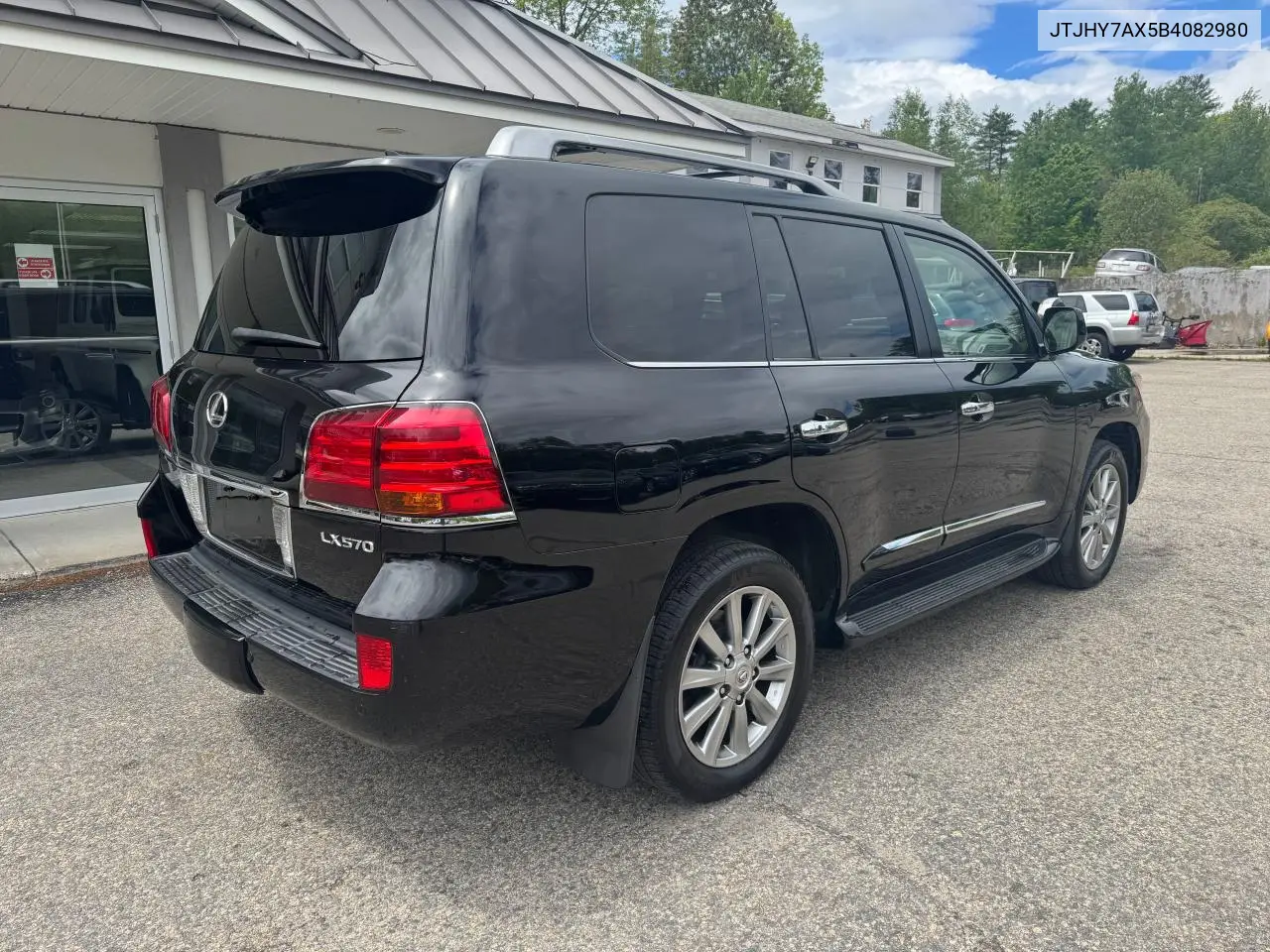 2011 Lexus Lx 570 VIN: JTJHY7AX5B4082980 Lot: 58658775