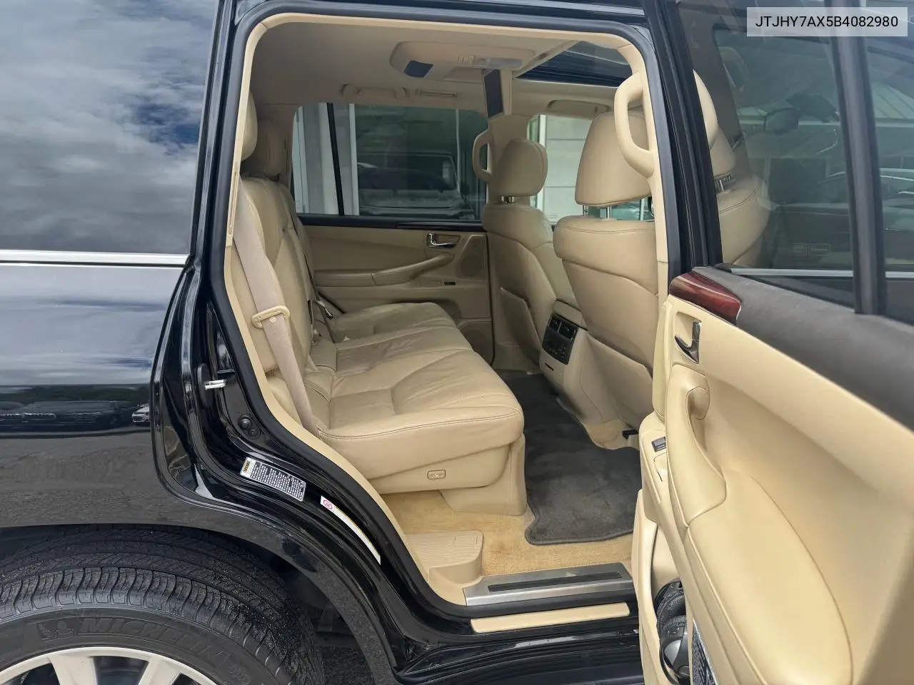 2011 Lexus Lx 570 VIN: JTJHY7AX5B4082980 Lot: 58658775
