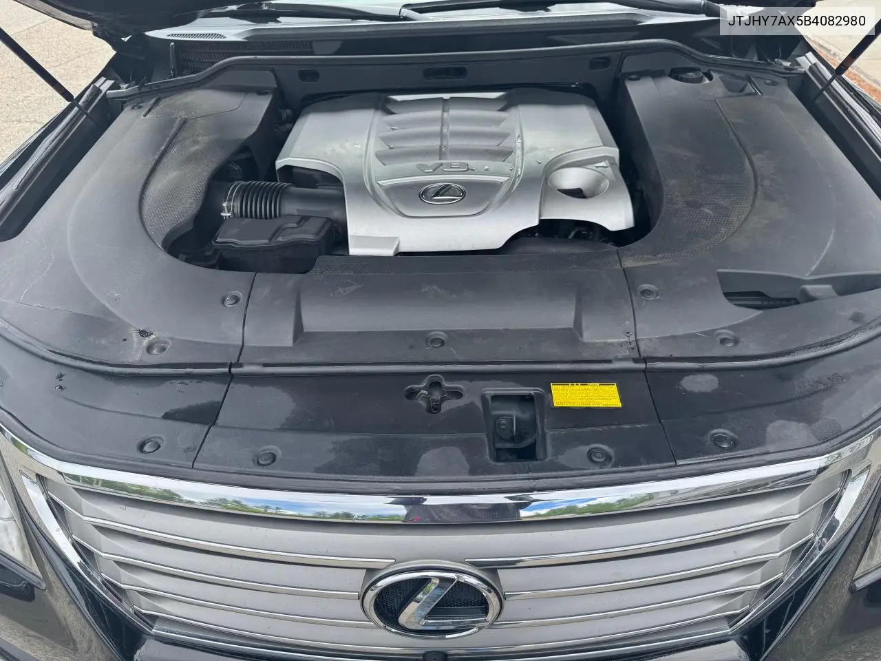 2011 Lexus Lx 570 VIN: JTJHY7AX5B4082980 Lot: 58658775