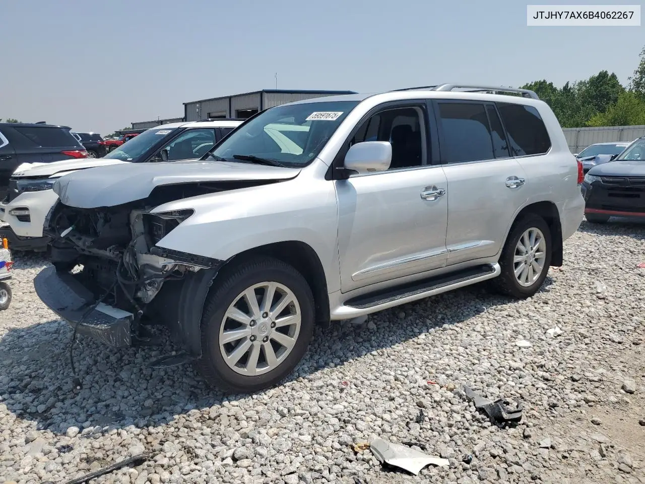 2011 Lexus Lx 570 VIN: JTJHY7AX6B4062267 Lot: 59591675