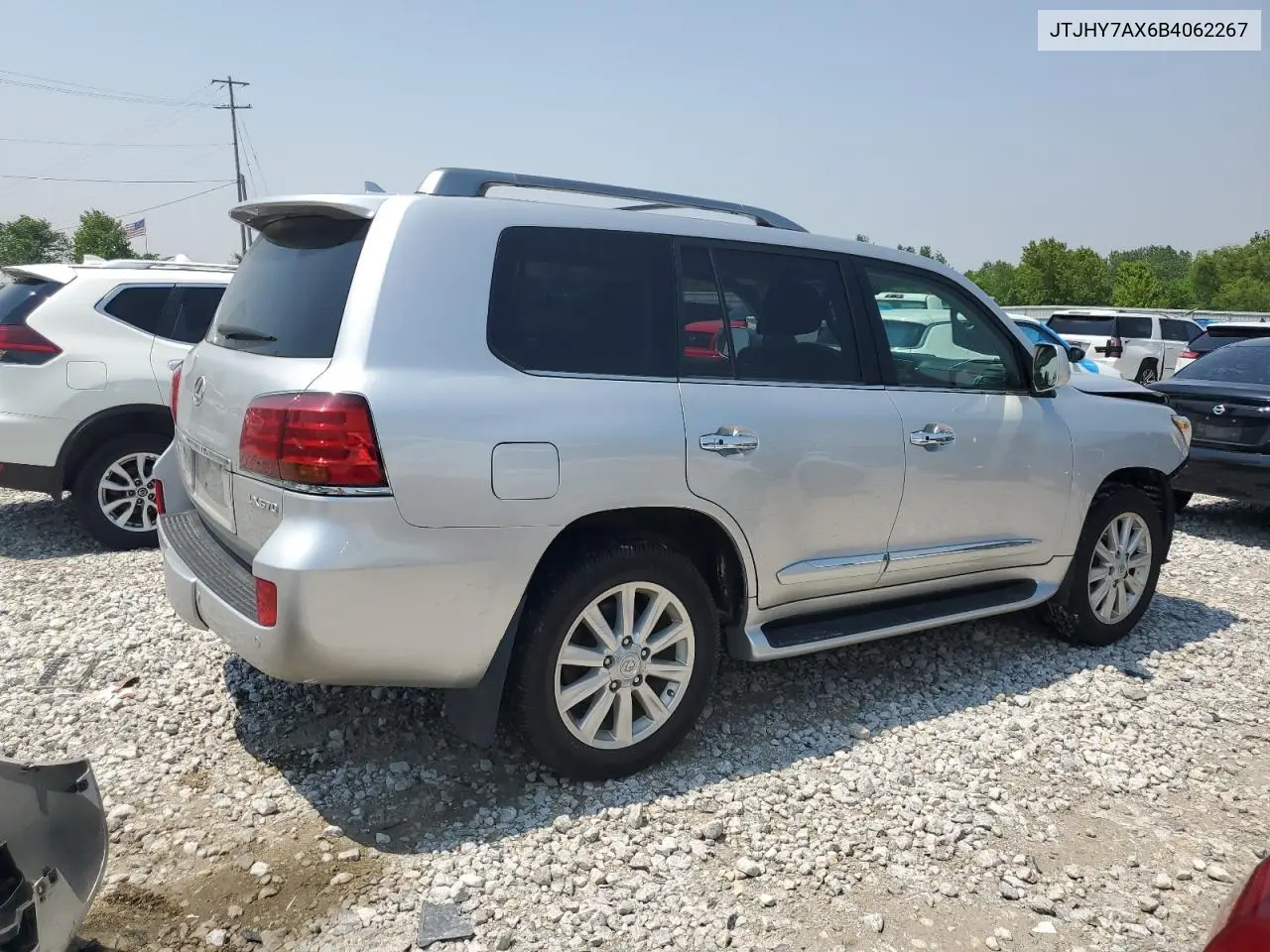 2011 Lexus Lx 570 VIN: JTJHY7AX6B4062267 Lot: 59591675
