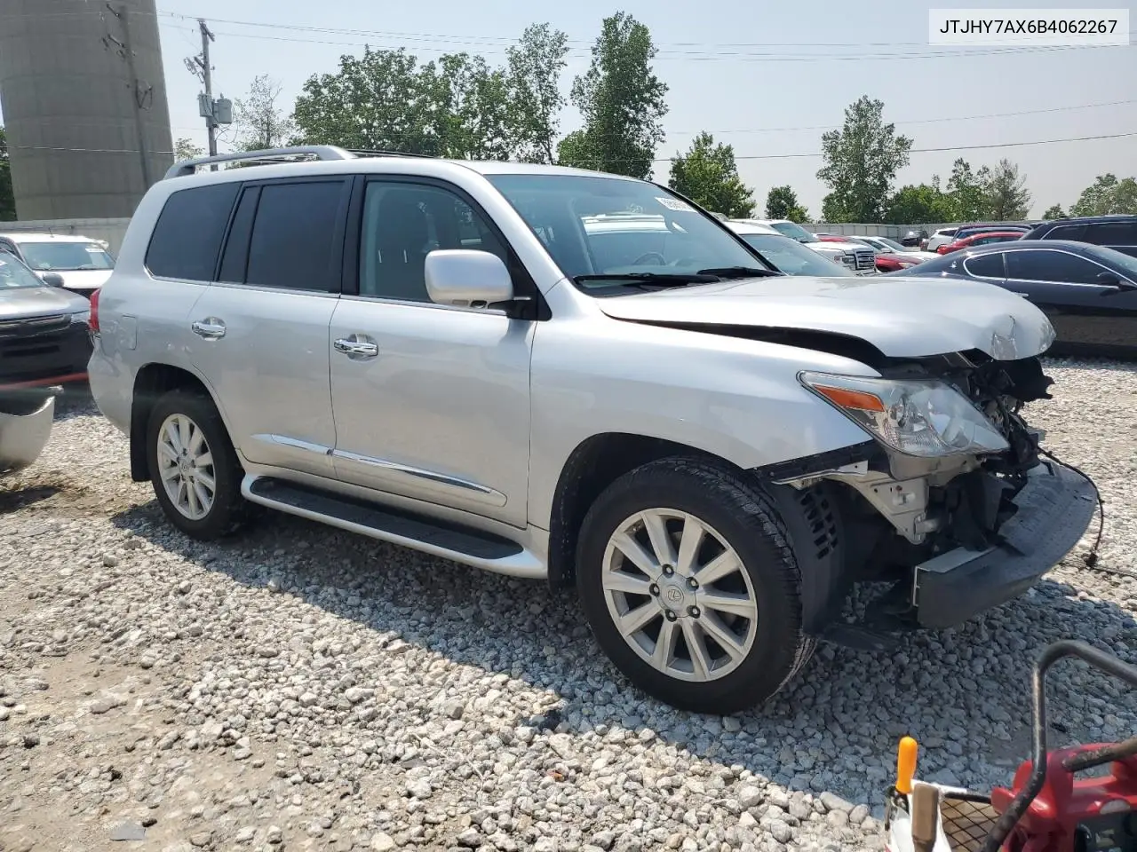 2011 Lexus Lx 570 VIN: JTJHY7AX6B4062267 Lot: 59591675