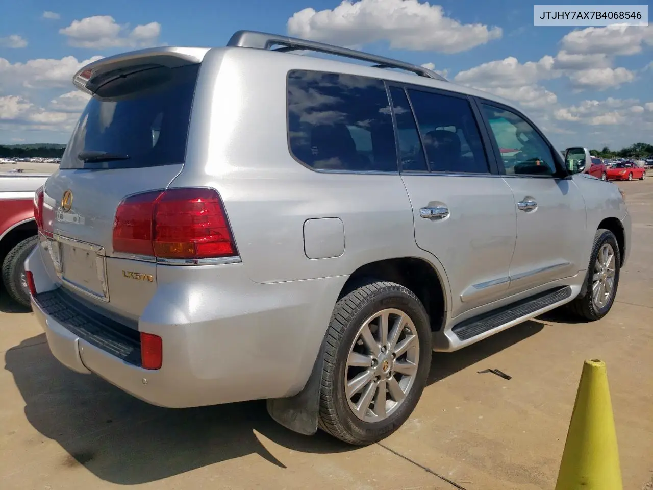 2011 Lexus Lx 570 VIN: JTJHY7AX7B4068546 Lot: 60422965