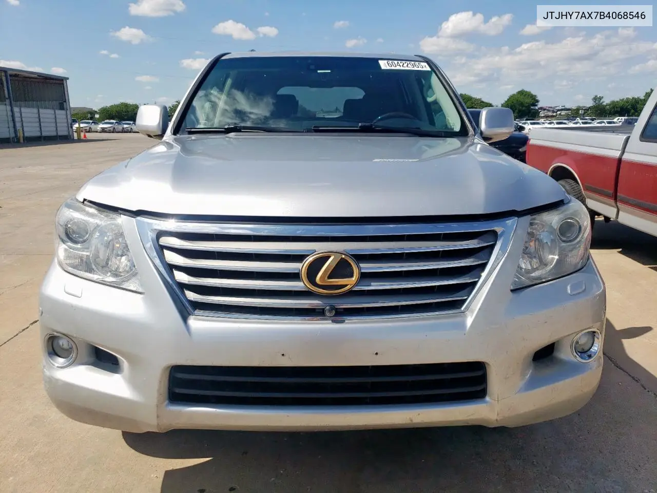 2011 Lexus Lx 570 VIN: JTJHY7AX7B4068546 Lot: 60422965