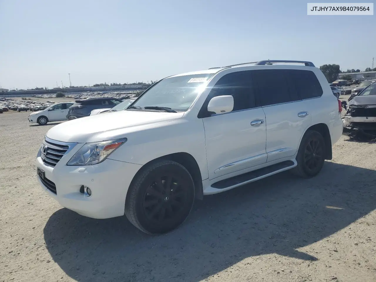 2011 Lexus Lx 570 VIN: JTJHY7AX9B4079564 Lot: 61022455