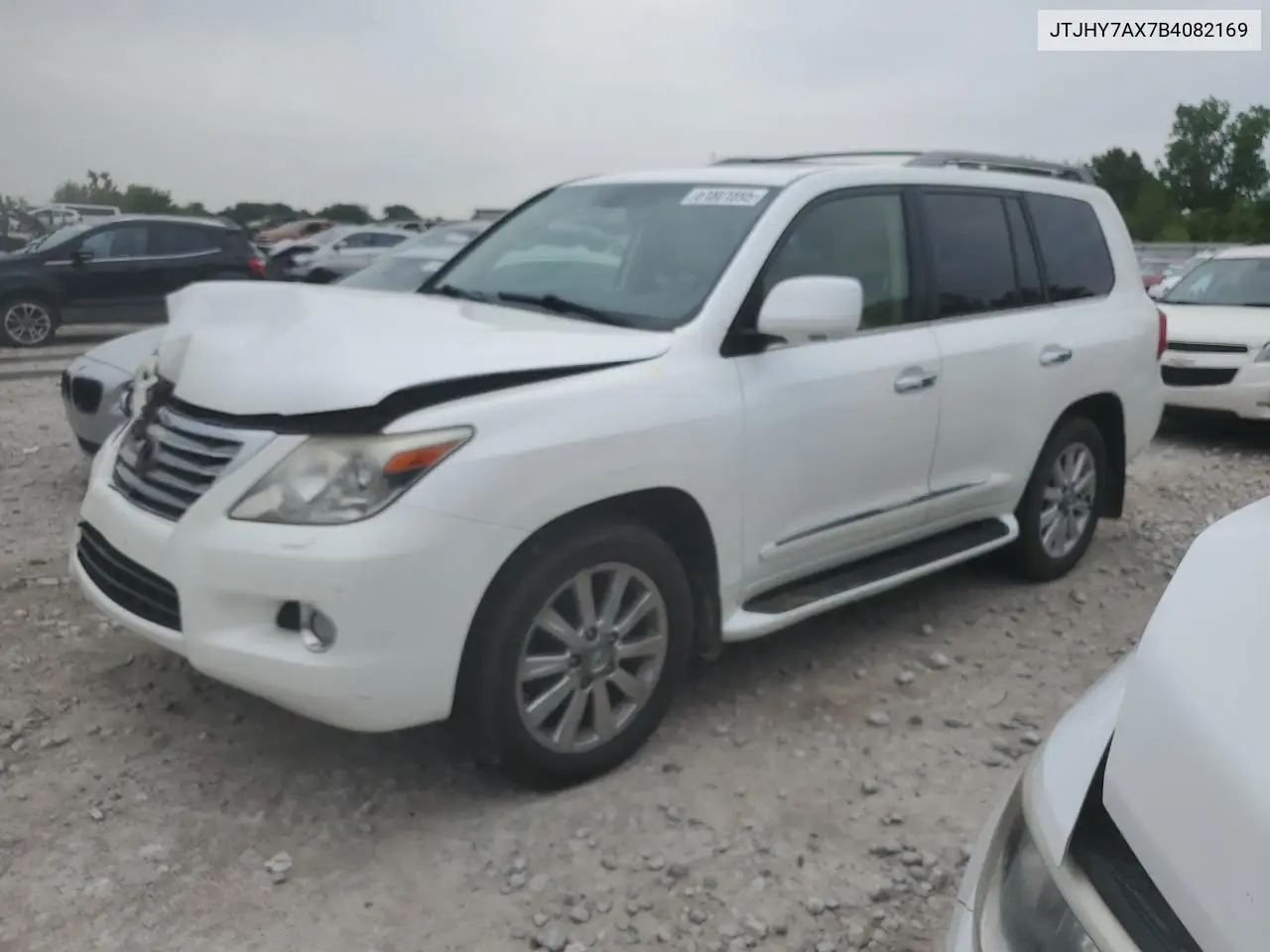 2011 Lexus Lx 570 VIN: JTJHY7AX7B4082169 Lot: 61801895