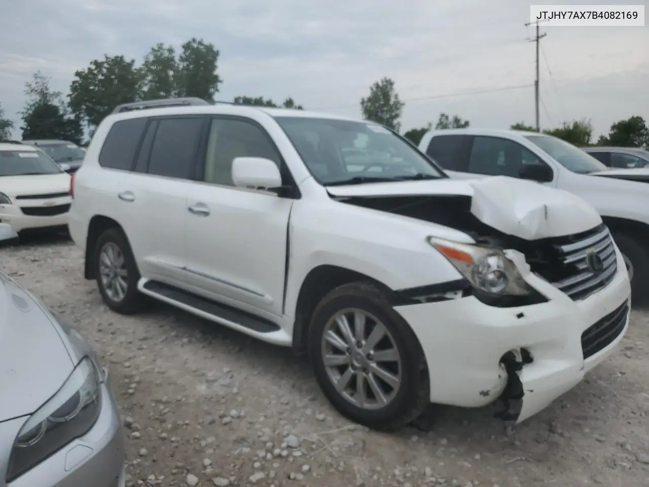 2011 Lexus Lx 570 VIN: JTJHY7AX7B4082169 Lot: 61801895