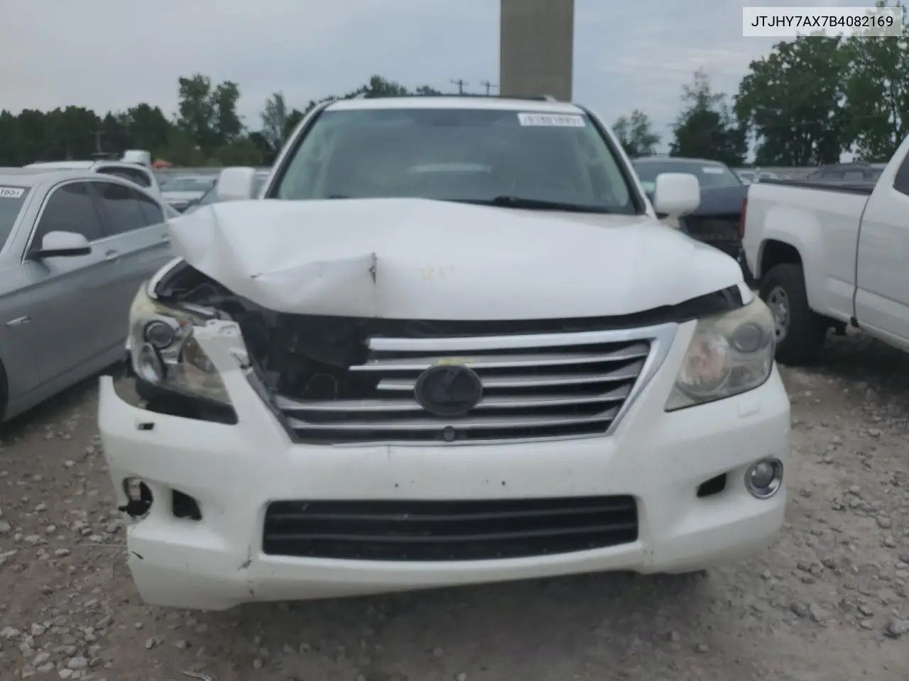 2011 Lexus Lx 570 VIN: JTJHY7AX7B4082169 Lot: 61801895