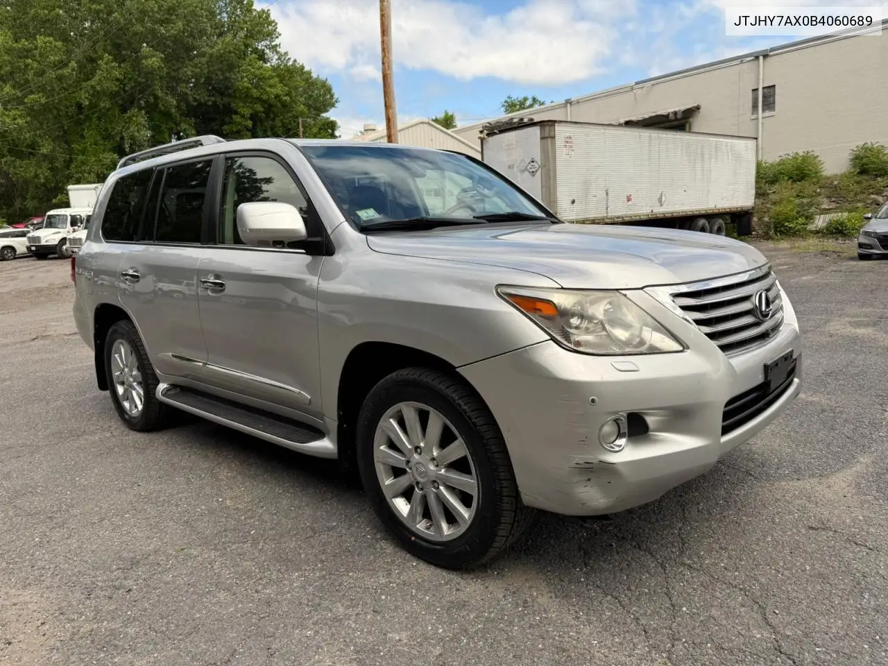 2011 Lexus Lx 570 VIN: JTJHY7AX0B4060689 Lot: 62136305