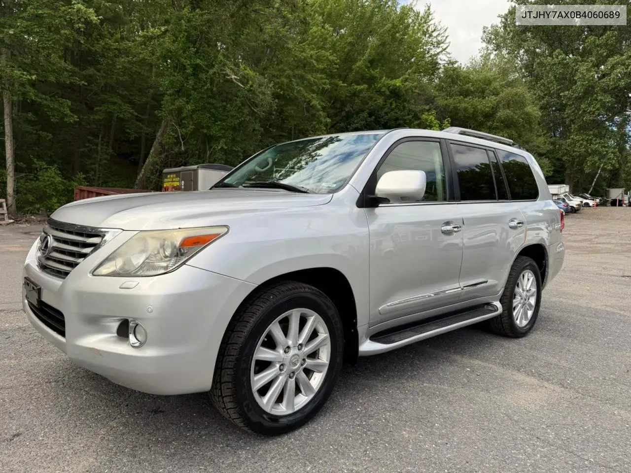 2011 Lexus Lx 570 VIN: JTJHY7AX0B4060689 Lot: 62136305